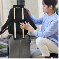 Mochara de viaje para hombre, Bolsa Escolar with Puerto de carga USB, Gran capacidad, 16 pulgadas, resistant to Agua, a la moda - details 3