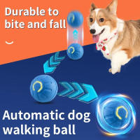 Bola Inteligente Para Perros Juguetes Electrónicos Interactivos Moverse Automáticamente USB Bouncing Para Puppies Regalo De Cumpleaños Para Gatos - details 4