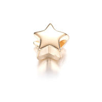50pcs Cuentas De Estrella Mixtas De 10mm Con Agujero Grande Cuentas De Espaciador Plástico Para Fabricación De Joyas Pulseras Y Bordado - details 5