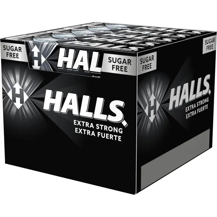 Caramelos Halls Extra Fuerte 20 tabletas - 1