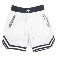 Shorts De Running Para Hombre Con Bolsillo Cremallera Y Cordón Transpirables Secado Rápido Cómodos Talla True Color Alineado - details 5