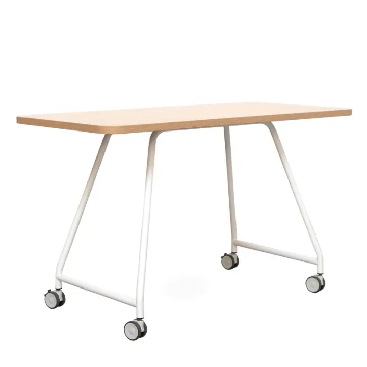 Mesa Escritorio Pequeña con Ruedas 120x60 cm Forthink de Ofita - 1