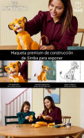 LEGO 43247 Disney El Rey León: Simba Joven Figura para construir creativa y coleccionable - details 0