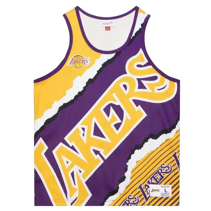 Camiseta Los Angeles Lakers Jumbotron 2 Tank  - Mitchell Ness - 1