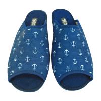 Zapatillas Casa Hombre Javer 31-226 Chanclas Destalonas Puntera Abierta Slippers Suela Antideslizante Pantuflas Anclas - details 0