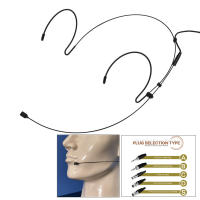 Micrófono De Cuello Doble Para Shure Headset Negro Accesorio De Audio Para Sistema De Radio Equipamiento De Audio - details 0