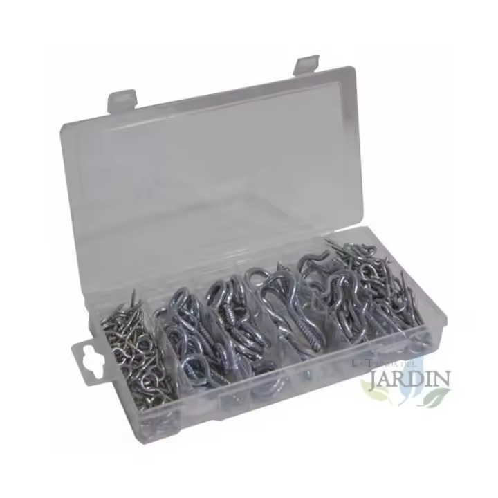 Suinga Kit de Hembrillas Abiertas y Cerradas 151 Piezas - Variedad de Tamaños para Carpintería y Bricolaje - 1