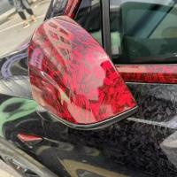 Pegatina De Fibra De Carbono Forjada En Vinilo Azul Para Empaque De Coche Tecnología De Agujeros De Aire Accesorios De Coche Resistentes Al Scratch - details 14