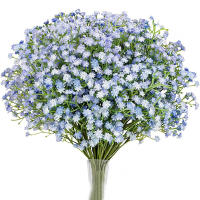 108 Cabezas De Gypsophila Artificial 63cm Para Arreglos Florales DIY Flores De Plástico Para Boda Y Decoración De Hogar - details 0