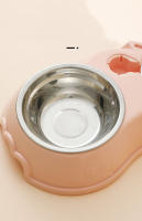 Tazón Automático Para Gatos Con Dispensador De Agua Y Alimento Elevado Para Perros Y Gatos Tazón Doble Para Mascotas Material Plástico - details 7