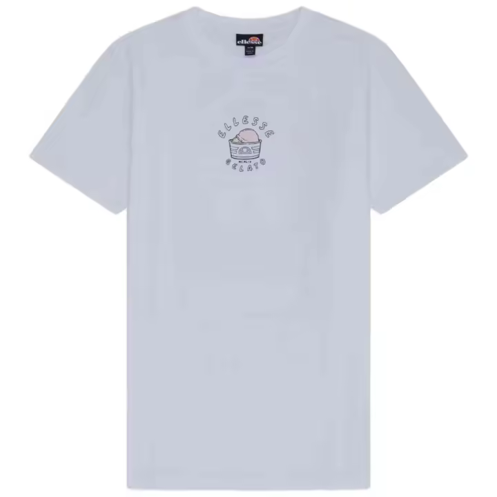 Camiseta de Manga Corta ELLESSE Stradone para hombre en color blanco - 1