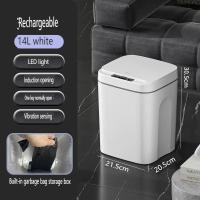 Basurero Inteligente Sensor Automático 16L Para Cocina Y Baño Impermeable Con Tapa Bin De Residuos Domésticos Eléctrico - details 9
