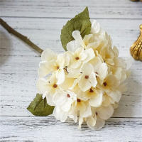 Ramo De Flores Artificiales De Algodón Para Boda Decoración De Vaso De Hydrangea De Otoño Para Hogar Navidad Decoración De Casamiento - details 12