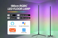 Lámpara De Piso LED RGB 103CM Control Remoto Inteligente Moderna Iluminación De Atrio Decoración De Navidad Luz De Soporte - details 0