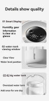 Humidificador USB De Gran Capacidad 4L Doble Nebulización Silencioso Con Luz De Noche 3 Modos Ideal Para Casa/office/dormitorio - details 16