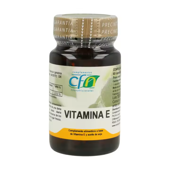 Vitamina E Natural 60 perlas de 650mg  Cfn - 1