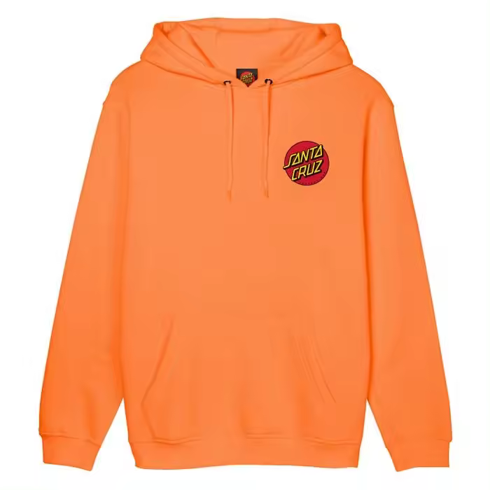 Sudadera Capucha Santa Cruz Classic Dot Chest Apricot - 1