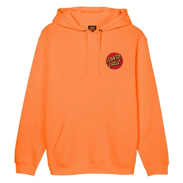 Sudadera Capucha Santa Cruz Classic Dot Chest Apricot - 1