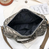 Bolso De Hombro Yogodlns De Lujo Espacio Padded Capacidad Grande Impermeable Nylon Para Viaje Bolso Cruzado De Poliéster Lining Para Mujer - details 26