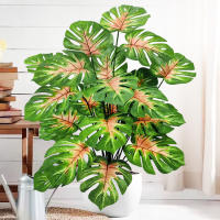 Planta Artificial De Hojas De Monstera Deliciosa Pothos Alocasia 40-103cm Decoración Festiva Para El Hogar Y La Oficina - details 20