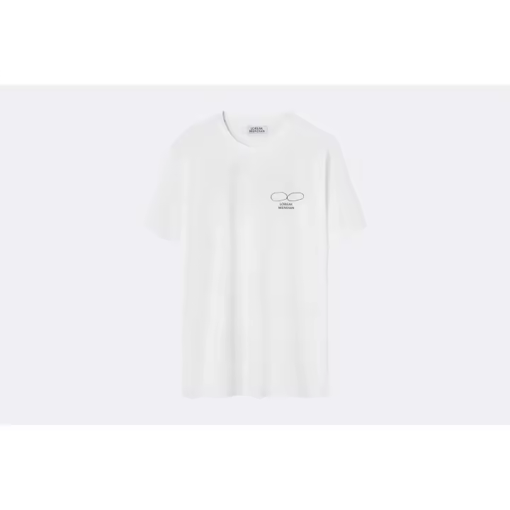 Loreak Mendian Camiseta blanca de manga corta Tximeleta para Hombre - 1
