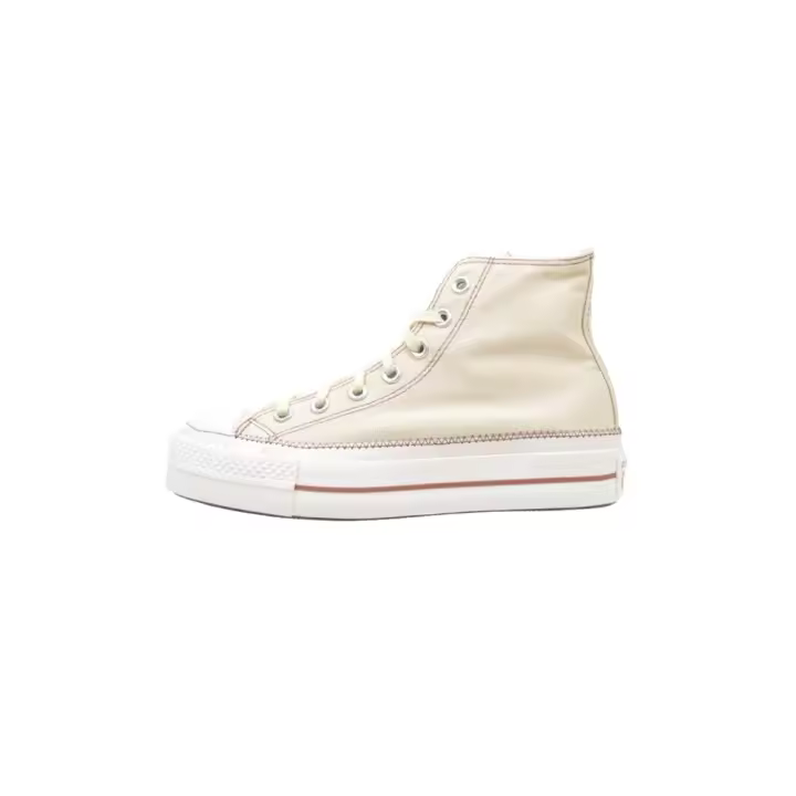 Converse CHUCK TAYLOR ALL STAR LIFT PLATFORM CONTRAST STITCHING Deportivas Con Plataforma Mujer Beige - 1