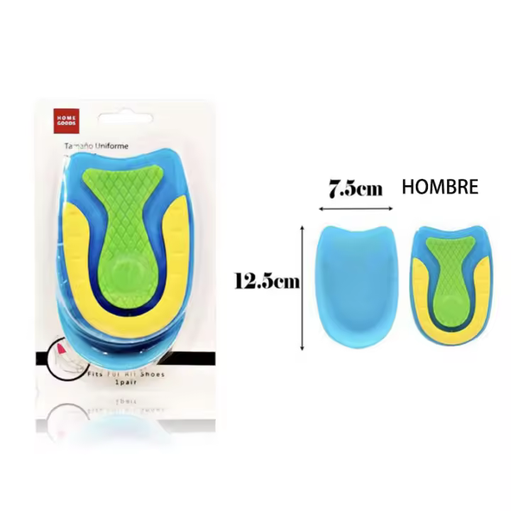 ARISE SHOP- TALONERAS FASCITIS TALONERA DE SILICONA PARA HOMBRE Y MUJER ALMOHADILLA ORTOPÉDICA ALIVIA EL DOLOR DE TALÓN - 1