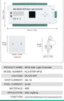 Controlador De Luz LED Para Escalera 1-32 Pasos Sensor De Movimiento 12V 24V Con Flujo De Agua Lateral Y Sensibilidad De Luz - details 1