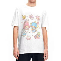 Camiseta De Algodón Little Twin Stars Y Amigos Para Hombres Y Mujeres Camiseta De Manga Corta Para El Verano Camiseta De Algodón Hip Hop - details 2