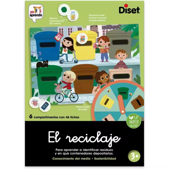 Diset - El reciclaje. Para aprender a identificar residuos y en qué contenedores depositarlos - 1