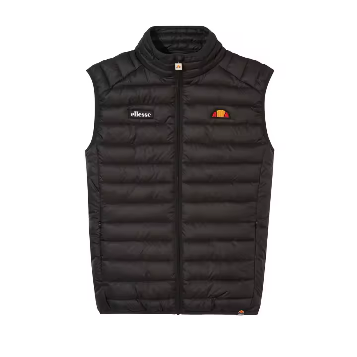 ellesse chaleco acolchado para hombre BARDY - Chaleco, sin mangas, cuello alto, cierre de cremallera Bardy Gilet - 1