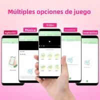 Vibrador Wearable Para Mujer Con Control Remoto APP 9 Modos De Vibración Estimulador De Punto G En Panty Dildo De Silicona - details 6