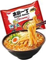 Nissin Demae Instant Noodles Ramen 7 PAQUETES MEZCLADOS - Tonkotsu, pollo, ternera, sésamo picante, gambas, salsa de soja,  pato (100 g) - details 0