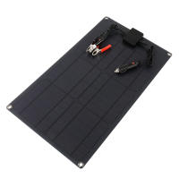Cargador De Batería Portátil Solar 18V 50W Con USB Y Tipo C Doble Puerto Para Teléfono Soporte De Carga Rápida Panel Solar De Célula Monocrystalina Tamaño 47x28cm - details 6