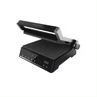 Cecotec 3067 Rock’nGrill Smart Parrilla Eléctrica 2000w Sistema De Ajuste De Tiempo Y Temperatura Apertura 180º placas Extraíbles Aptas Para Lavavajillas. - 1