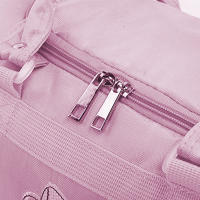 Bolso De Baile Para Niñas En Rosa Con Encaje Bolsa Cruzada Con Bordado De Nombre Para Clase De Ballet Suave Malla Cierre De Cremallera Capacidad Bajo 20 Litros - details 6