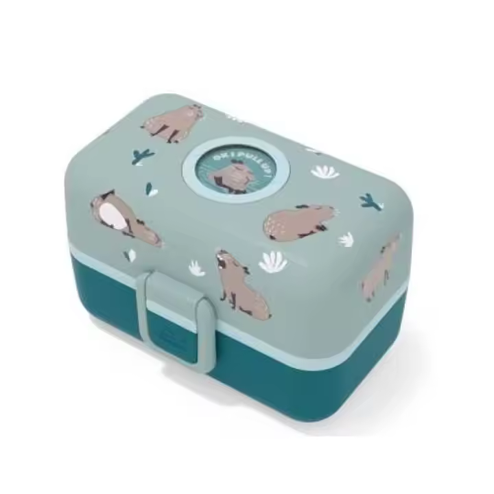 Caja almuerzo tresor Mapache Monbento - 16 x 9,2 x 10,4 cm -  0,8 L - 1