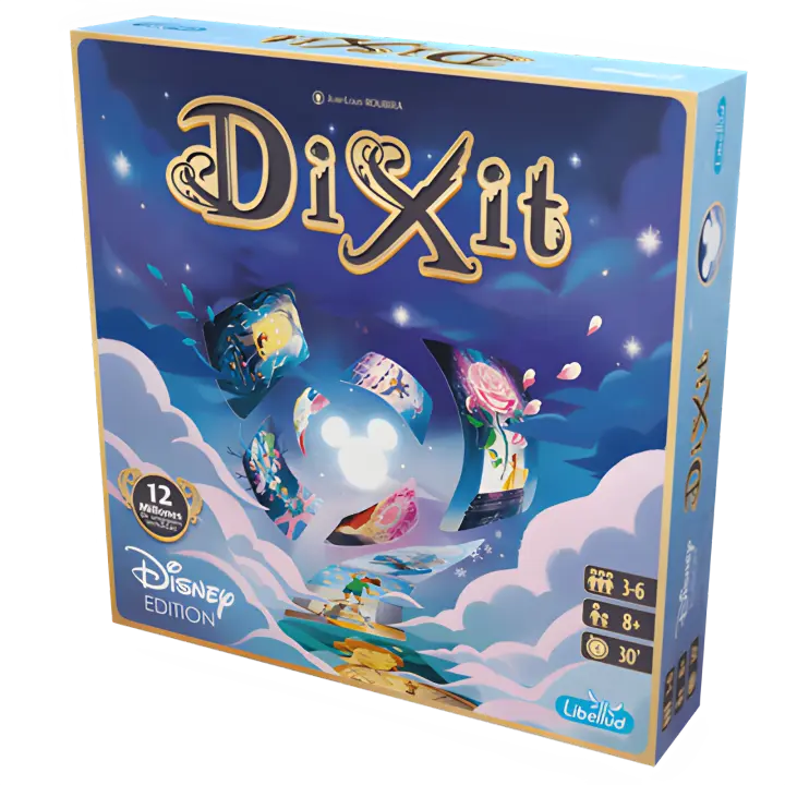 Asmodee - Dixit Disney - Juego de Mesa de Deducción con Cartas Ilustradas - Juego de Mesa en Español y Portugués - 1