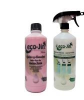 ECO-JIN HOME ORIGINAL 1L y 2 DIFUSORES. Aroma a Limpio de Laboncler. Quita, disuelve todo tipo de manchas. Gran Poder Desengrasante Para suelos, espejos, cristales, aseo, cocina, muebles, lavadora y todo tipo superficies. Limpieza Eficaz - details 1