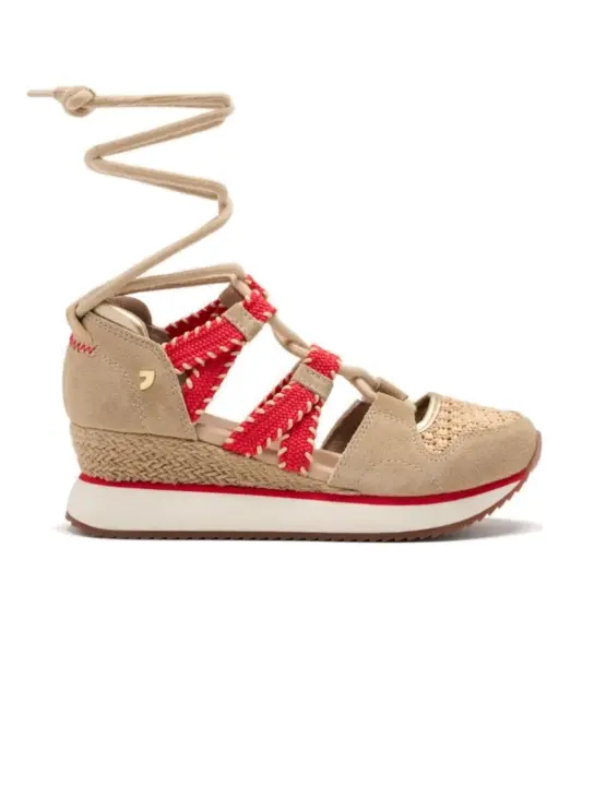 Sandalias Gioseppo Griswold Mujer Beige - 1