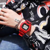 Reloj Deportivo Digital YIKAZE Para Hombres Y Mujeres Resistente Al Agua Multifuncional Militar Reloj De Pulsera Electrónico Para Estudiantes - details 9