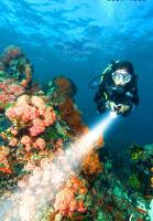 Linterna De Buceo LED Potente T6/L2 Profesional Antideslizante IP68 Impermeable Con Batería 18650 Para Aventuras Al Aire Libre - details 17