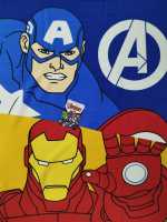 Toalla de Microfibra Disney Avengers - Vengadores - Capitán América Hulk Iron Man - Producto oficial Disney - Secado rápido con tus Personajes Favoritos como Mickey y Stitch - Toalla de Playa y Baño Multiusos - Mommata - details 1