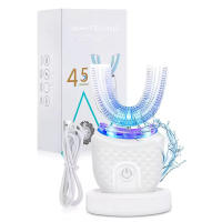 Cepillo De Dientes Eléctrico Para Adultos En Forma De U Automático 360° Limpieza Completa Blanqueamiento Carga Inalámbrica Impermeable - details 7