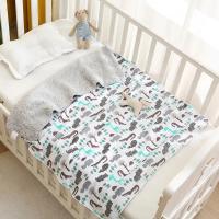 Manta Bebé Doble Capa De Super Suavidad En Poliéster Para Niños Y Niñas Recién Nacidos Envoltura De Envolvente Para Dormir Todo El Año - details 10