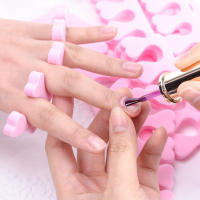200pcs Pack Separadores De Dedos Para Uñas Y Pies Esponja Suave Herramientas De Belleza Para Esmalte De Gel UV Manicura Y Pedicura - details 1