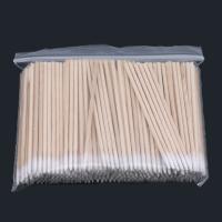 100pcs Ultra-Pequeños Cotonetes Desechables Lint-Free Micro Cepillos De Madera Para Extensión De Pestañas Herramientas De Eliminación De Pegamento - details 0