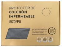 NEW & Almeritex 2000 Protector de colchón impermeable de Rizo 100% Poliéster, Tratamiento Anti ácaros, Transpirable - details 0
