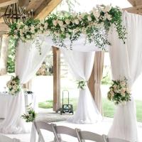 Rollos De Tulle Blanco Para Bodas Cumpleaños Y Decoración De Fiestas 1.6x18M Tela De Encaje Para Vestido De Tútulo Falda Y Manualidades DIY - details 4