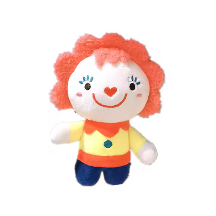Llavero De Muñeco De Circo Creativo De Peluche Con Personalidad Original Colgante Para Mochila Adorno Colgante Para Llaveros - 1
